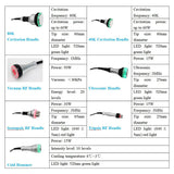 Multi functional color light ultrasonic body beauty machine